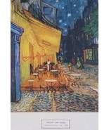 Cafeterras/Outdoor Cafe ~ 1888 ~ Vincent Van Gogh ~  Framed ~ Matted ~ P... - £59.23 GBP