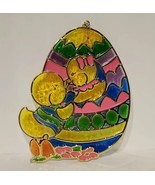 Vintage Giftco Inc Plastic Easter Egg &amp; Chicks Sun Catcher - £10.91 GBP