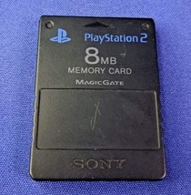 Sony PlayStation 2 /8 mb Memory Card Made In Japan N1158 - £4.65 GBP