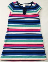 Gymboree Retired Striped Sz 5 Multicolored Bright Dress Blue Pink White Green - £14.16 GBP