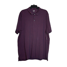 Old Navy Polo Golf Shirt Size XXL Soft Washed Navy Red Striped Pullover ... - £15.76 GBP