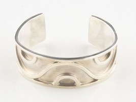 Very Rare Taxco Mexico Silversmith &quot;Lico&quot; Cuff Bracelet - £286.30 GBP