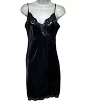 victoria’s secret gold label black lace chemise Size S - £19.37 GBP