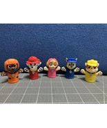 Paw Patrol Finger Puppets Lot of 5 Chase Skye Marshal - $9.74