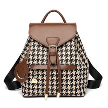 Designer  Woman Backpack Fashion Trendy Leather Pu Bag Kawaii Girl Handbags 2023 - £145.11 GBP