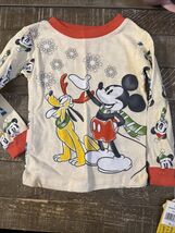 Disney Mickey Mouse Christmas Kids Pajama Set 3T - $22.65