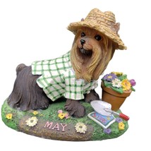 Danbury Mint Yorkie Yorkshire Terrier Dog Calendar Figurine May - £12.90 GBP