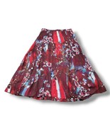 Grey Antics Skirt Size 4 26&quot; Waist Peasant Skirt Pleated Skirt Midi Skir... - £28.03 GBP