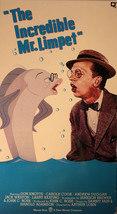 The Incredible Mr. Limpet(Vhs 1963)TESTED-RARE Vintage COLLECTIBLE-SHIP N 24 Hrs - £9.89 GBP