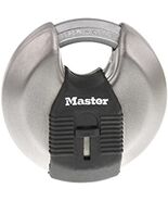 Master Lock M50XD Magnum Heavy Duty Stainless Steel Discus Padlock with Key - €26,78 EUR