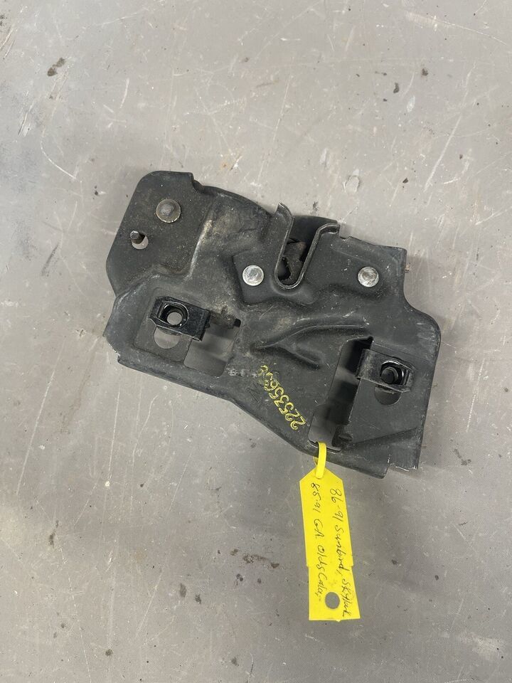 1985-1991 Chevy Cavalier Pontiac Grand Am Cutlass Calais Hood Latch Safe... - $41.38