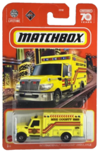 Matchbox International Workstar Ambulance  38 Of 100 2023 Matchbox 70th - $8.81