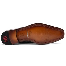 Cancun Genuine Hornback Caiman Crocodile Dress Derby's Shoes Black image 5