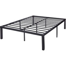 Queen size Modern 16-inch Heavy Steel Metal Platform Bed Frame - $282.49