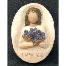 Willow Tree Susan Lordi &quot;Thank You&quot; Keepsake Box 2005 Trinket Box - $146.97 MXN