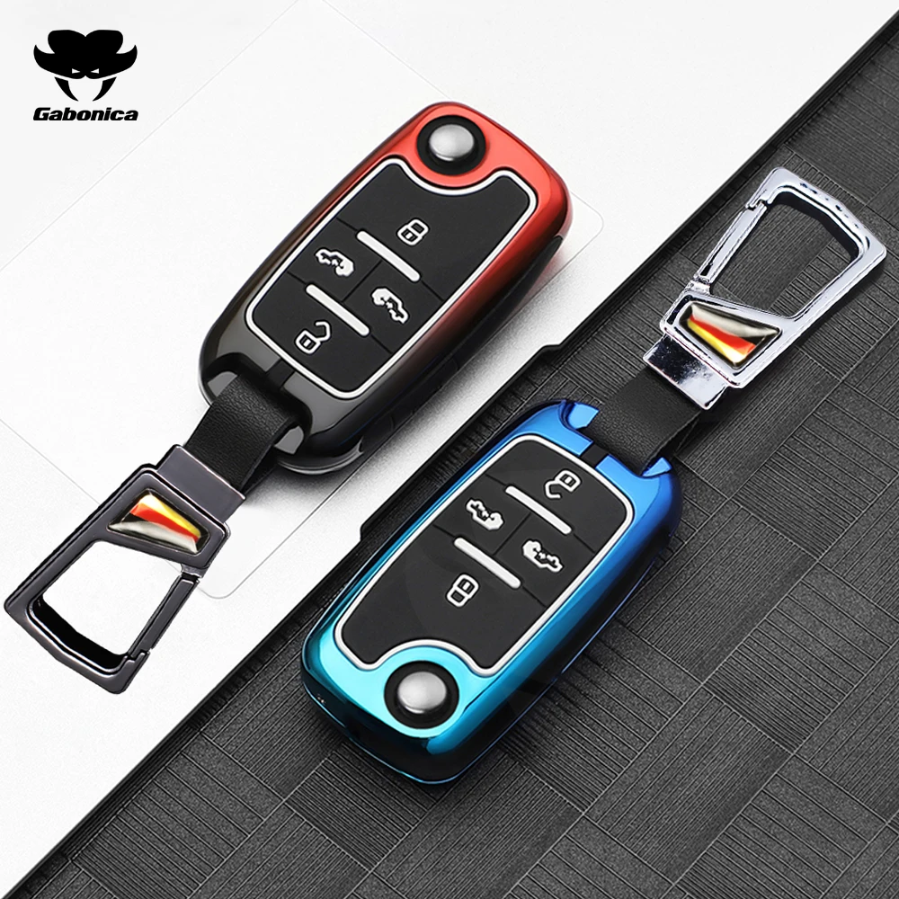 Zinc Alloy Car Key Case Full Cover Shell For VW Volkswagen Sharan Crafter - $17.30+
