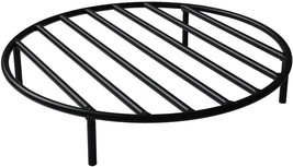 30 Inch Onlyfire Round Fire Pit Grate With 4 Legs For Outdoor Campfire Grill - £67.60 GBP