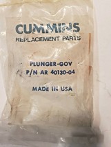 Cummins Governor Plunger PN AR 40130-04 Original OEM - Made in USA - $549.67 MXN