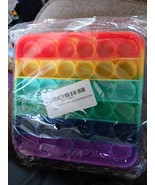 4 PACK Push Pop Bubble It Sensory Fidget Toy Stress Relief Silicone Popi... - $263.69 MXN