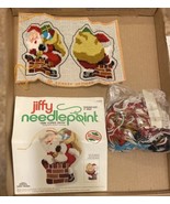 Sunset Designs Jiffy Needlepoint 3D Ornament - #5020 Here Comes Santa A - €12,98 EUR
