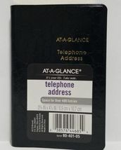 At-A-Glance  Telephone Address Book,  2 3/4 x 4 1/4   80-401-05 - $15.83