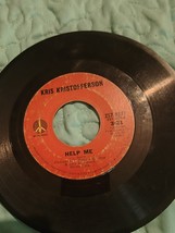 KRIS KRISTOFFERSON WHY ME/HELP ME VINYL 45 MONUMENT Single Record  - $93.09 MXN