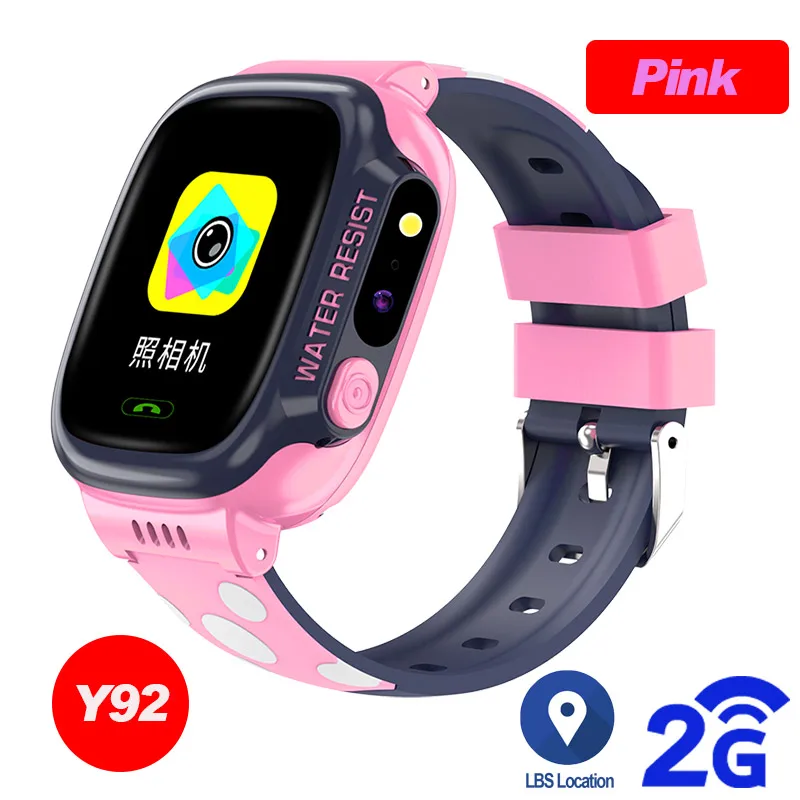 Y92 Kid Smart Watch Children GPS SIM Kids Smart Watch Waterproof SOS Antil-lost  - £142.43 GBP