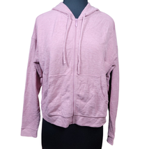 Pink Full Zip Hoodie Size Medium  - £19.55 GBP