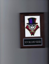 New Orl EAN S Voodoo Plaque Arena Football Afl - £3.88 GBP