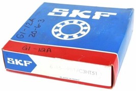 FACTORY SEALED SKF 6315-2RS1 DEEP GROOVE BALL BEARING 6315-2RS1/C3HT51 - $250.00