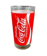 Disfrute Coca Cola (Coke) Glasse 12 oz Spanish / Mexico / Mexican Vintage - £11.66 GBP