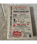 1969-70 Dark County Ohio-  Robinson&#39;s Rural Directory - Union City No Ma... - $254.16 MXN