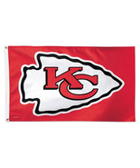 Kansas City Chiefs Flag 3x5 Deluxe Style - $1,504.68 MXN