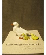 Ron Hevener Duck and Babies Figurine Miniature - £19.98 GBP