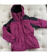 LL Bean Winter Coat Parka Plum Magenta Ski Snowboard S Petite - €33,98 EUR