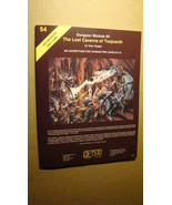MODULE S4 - LOST CAVERNS OF TSOJCANTH *NEW NM/MT 9.8 NEW* DUNGEONS DRAGONS - €20,79 EUR