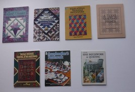 Quilting Book lot of 6 + 2003 Quilting Calendar w/ patterns Play with Triangles - £18.94 GBP