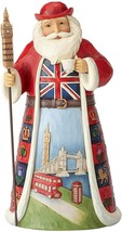 Jim Shore British Santa Figurine Christmas Heartwood Creek Collection 7.1&quot; High - £46.71 GBP
