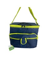 Trueliving  24 Can Sold Side Cooler Insulated 4 Front Compartments Blue NEW - £11.40 GBP