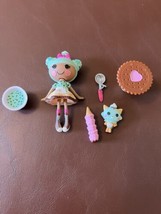 Lalaloopsy 3" Mini Doll Accessory Playset Minty Scoops Ice Cream Shoppe Figure - $11.83