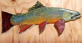 &quot;Lake Brook Trout&quot;,Single Side Carving, 22-23 Inch, New Body,  For Sale 2021 - £99.03 GBP