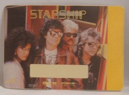 STARSHIP - VINTAGE ORIGINAL CONCERT TOUR CLOTH BACKSTAGE PASS **LAST ONE** - $10.00