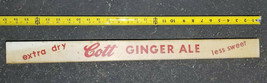 1940s Cott Dry Ginger Ale  Door Push Metal Sign B - £148.11 GBP