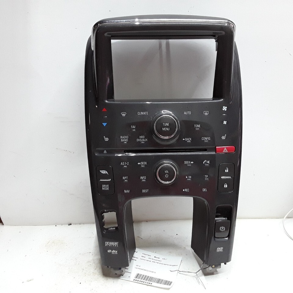 11 12 13 Chevrolet Volt radio heater AC control panel with heated seats ... - $115.08