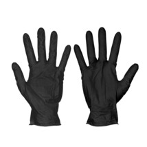 100x Wurth 0899470372 Black, Nitrile POWDER-FREE Disposable Glove Size Xl - $29.72