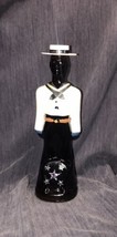 Vintage Barbados Rum Decanter Bottle Doorly’s Harbour Police Hand Painted - £10.84 GBP