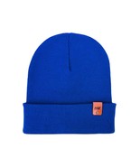 HAAKWEAR Knit Cuffed Classic Beanie / Hat - Sapphire Blue, Made in USA - $39.66 CAD