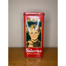 Vintage Collectible Salerno Golden Goodness Cookie 50 Years Tin - £9.11 GBP