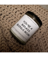 You&#39;re A Badass Bonus Mom Candle | Funny Candles | Personalized Candle G... - £14.70 GBP