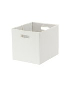 Better Homes &amp; Garden™ ~ Vanilla Dream ~ 12.75&quot; ~ Fabric Storage Cube/Bin - £17.55 GBP